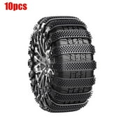 10Pcs Chain Auto Winter Tire Wheels Chains Anti Skid Chains for Car Truck Suv